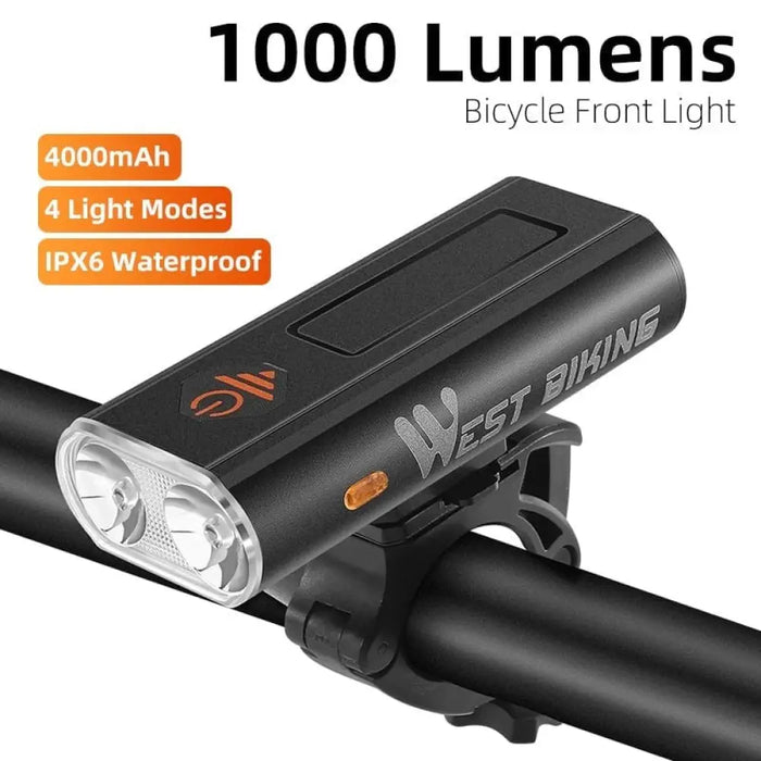 Multifunctional Usb Rechargeable Waterproof Bicycle Light