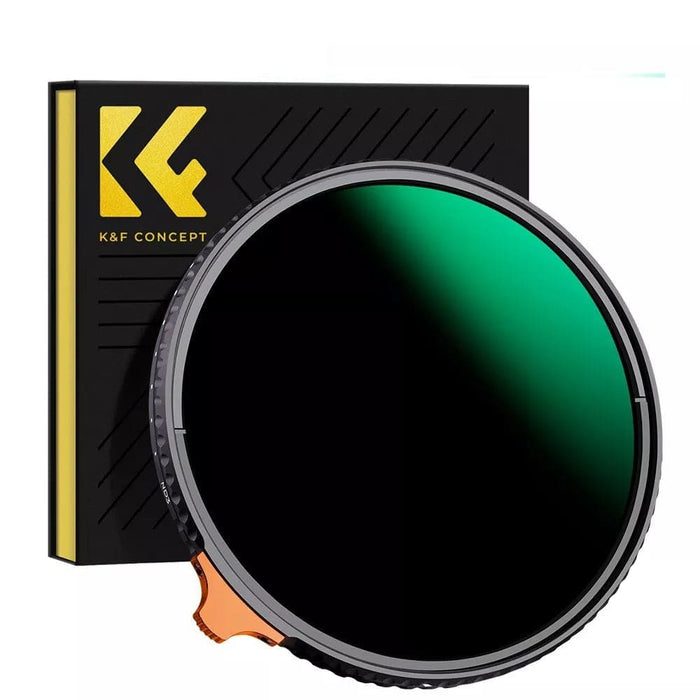 Nano-X ND3~ND1000 Adjustable ND Filter HD Waterproof Anti-Reflection Green Film 49-82mm Neutral Density Lens Filter