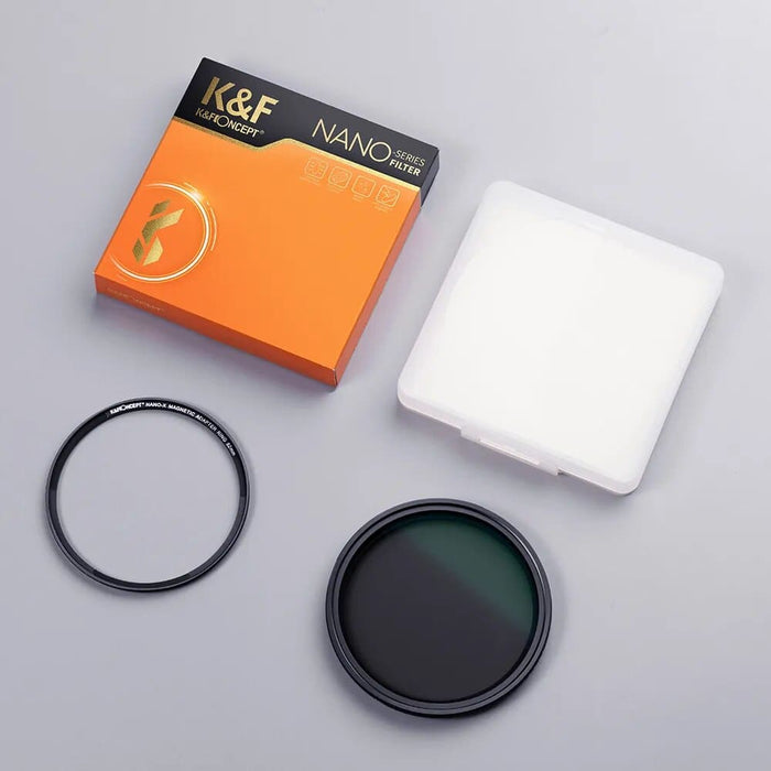 Nano-X Series Magnetic Variable ND2-ND32 Lens Filters 28 Multi-Layer Coatings Neutral Density 49 52 58 67 72 77 82mm