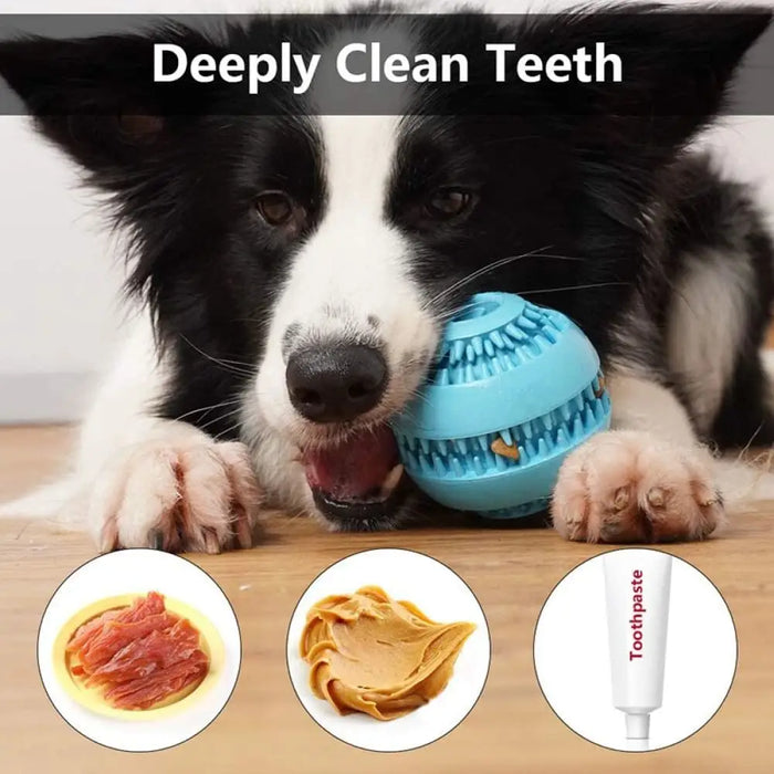 Natural Rubber Durable Slow Feeding Teeth Cleaning Food