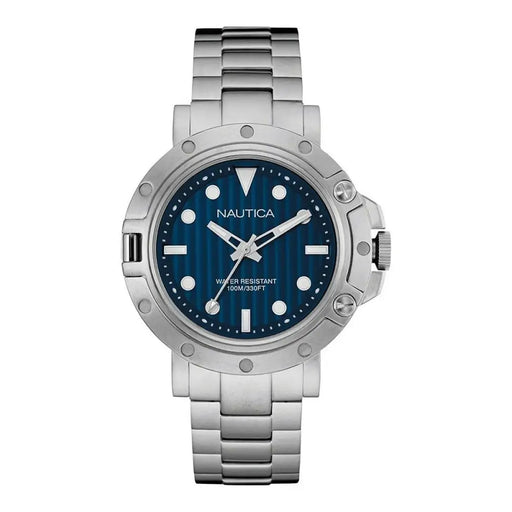Nautica Nad16005g Men’s Quartz Watch Blue 44 Mm