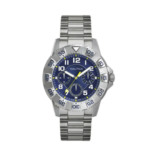 Nautica Nad16552g Men’s Quartz Watch Blue 44 Mm
