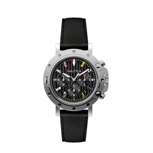 Nautica Nad17527g Men’s Quartz Watch Black 44 Mm