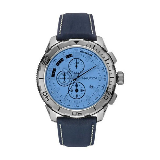 Nautica Nai19519g Men’s Quartz Watch Blue 44 Mm