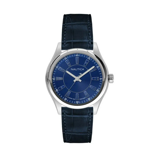Nautica Napbst002 Men’s Quartz Watch Blue 44 Mm