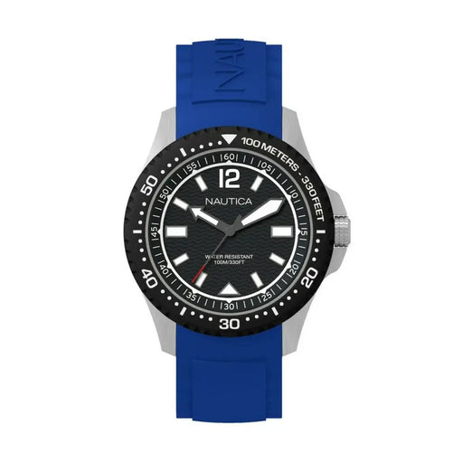 Nautica Napmau002 Men’s Quartz Watch Black 44 Mm