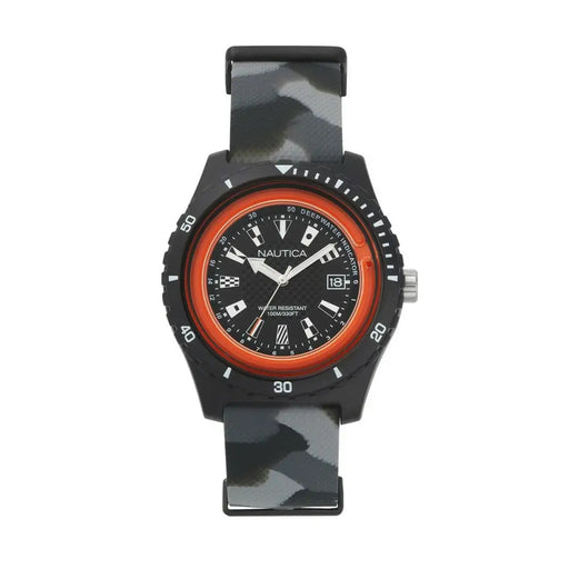 Nautica Napsrf005 Men’s Quartz Watch Grey 46 Mm