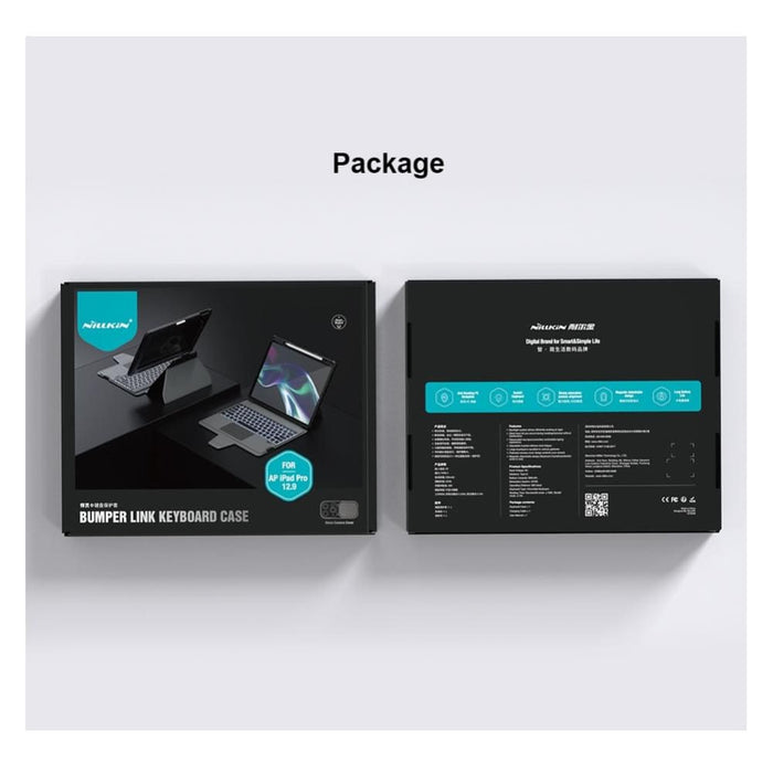 Backlit Version Bumper Link Keyboard Case For Ipad Pro 12.9 2020/2021/2022