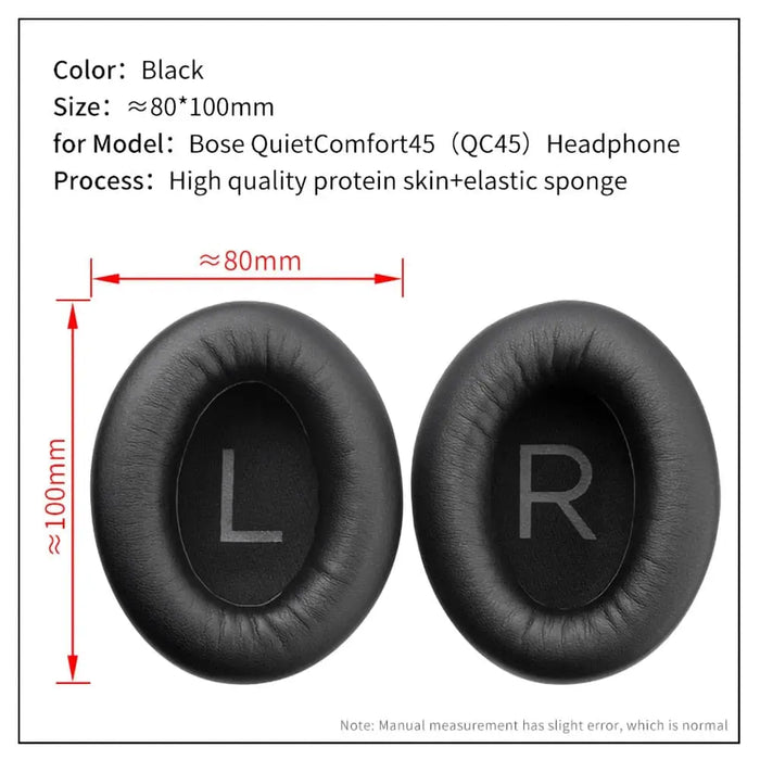 Noise Reduction Sponge Foam Ear Pads For Bose Quiet