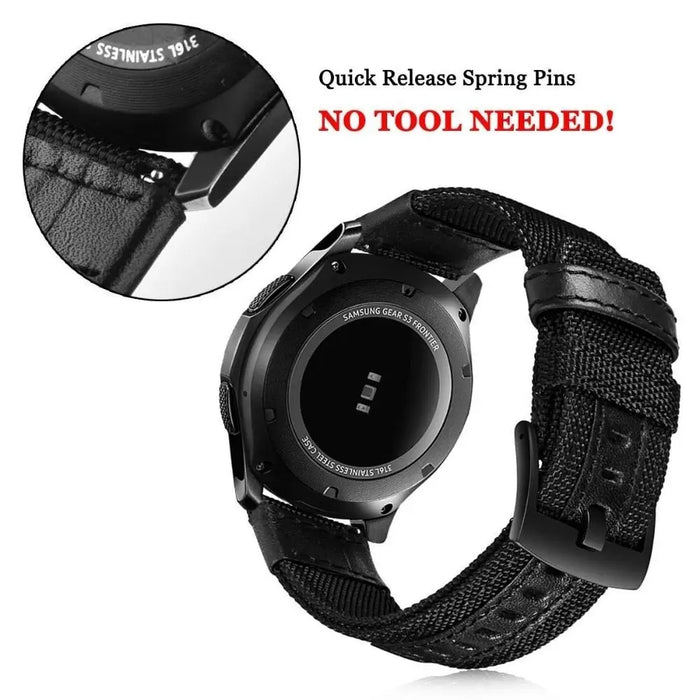 Nylon Wrist Strap For Samsung Galaxy Watch