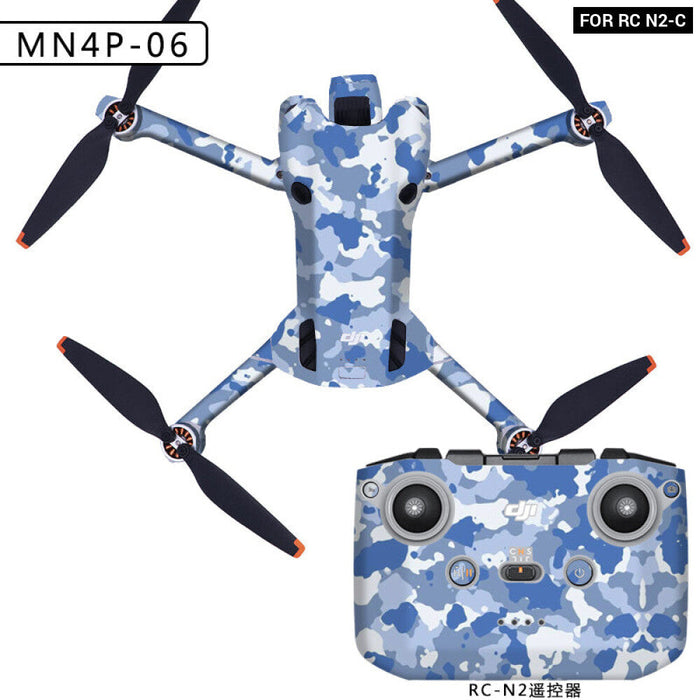 Dji Mini 4 Pro Drone Protective Film Waterproof Remote Decals For Dji Rc 2 Rc N2 Accessory