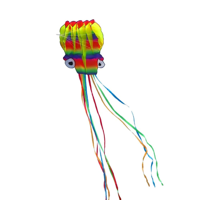 3d Octopus Soft Kite 5m Giant With 100m Tire Line Kites