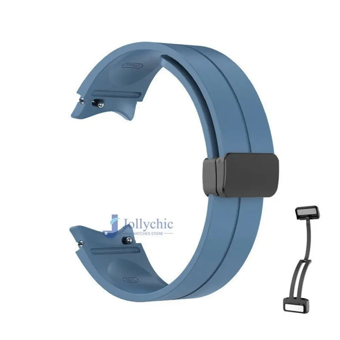 Original Silicone Magnetic Buckle Strap For Samsung Watch