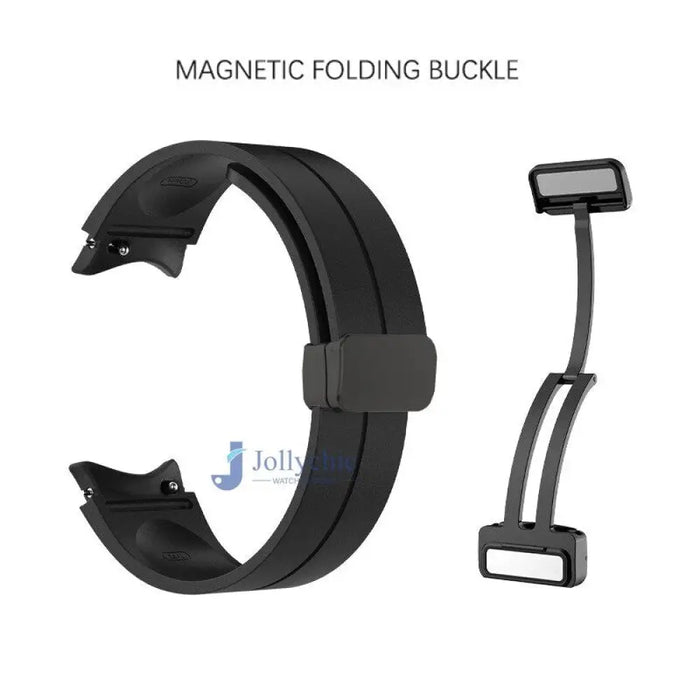 Original Silicone Magnetic Buckle Strap For Samsung Watch