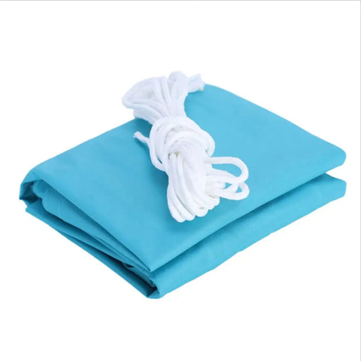 Outdoor 300d Lake Blue Polyester Tarpaulin Cover Garden