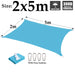 Outdoor 300d Lake Blue Polyester Tarpaulin Cover Garden