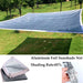 Outdoor 85% Hi-quality Aluminum Foil Sun Shade Net Uv Proof