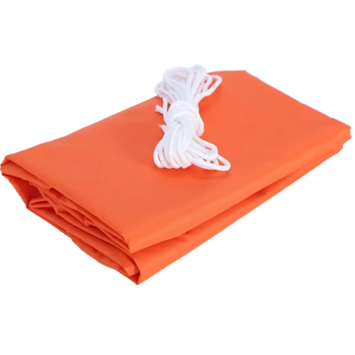 Outdoor Awnings Orange Polyester Waterproof Sun Sail Canvas