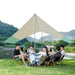 Outdoor Large Waterproof Canopy Beach Garden Sunshade Tarp