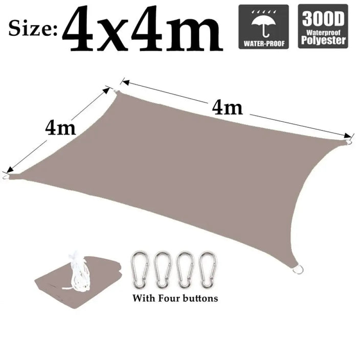 Outdoor Big Size 300d 100% Polyester Canopy Shading Net