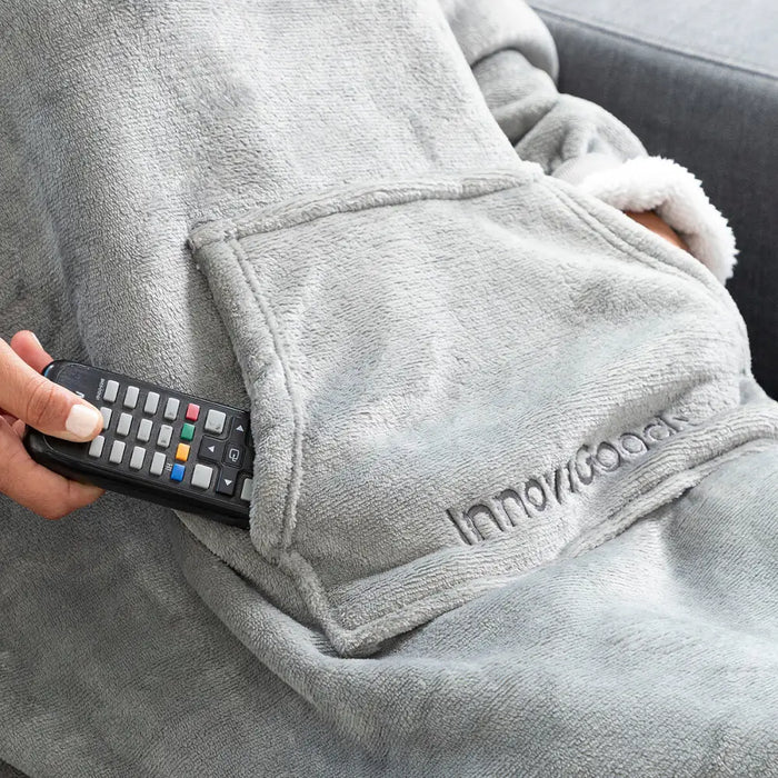 Oversized Sweatshirt Blanket With Fleece Lining Swug