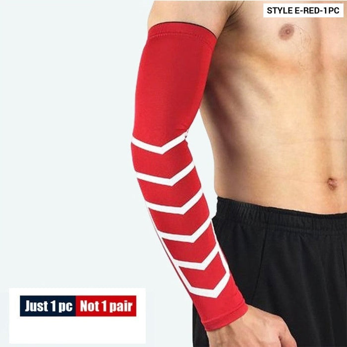 1Pc Cooling Sun Protection Arm Sleeves For Cycling Basketball Football