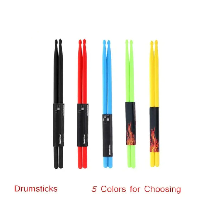 Pair Of 5a Drumsticks Nylon Stick For Drum Set Lightweight