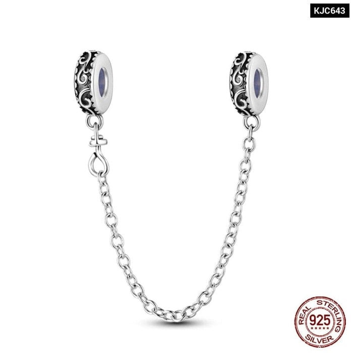 Fit Pandora 925 Original Bracelets 925 Sterling Silver Lipstick High-heeled Shoes Charms Beads Fine Anniversary Jewelry