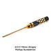 Phillips Screwdriver 3.0 4.0 5.0 & 5.8 x 110mm Limited