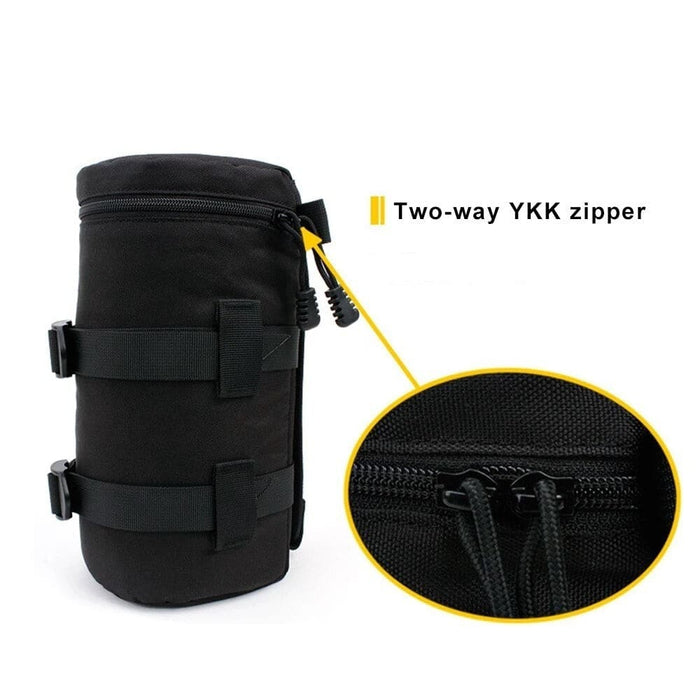 Photographic Accessory DSLR Camera Lens Bag Lens Pouches waterproof Nylon Lens case For Canon Nikon Sony Lenses Protector