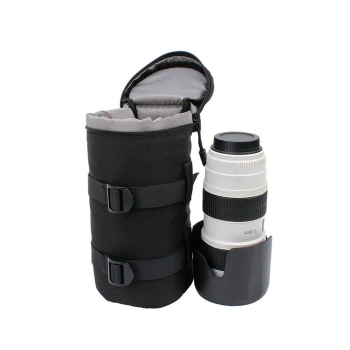 Photographic Accessory DSLR Camera Lens Bag Lens Pouches waterproof Nylon Lens case For Canon Nikon Sony Lenses Protector