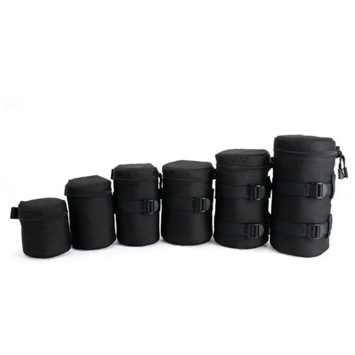 Photographic Accessory DSLR Camera Lens Bag Lens Pouches waterproof Nylon Lens case For Canon Nikon Sony Lenses Protector