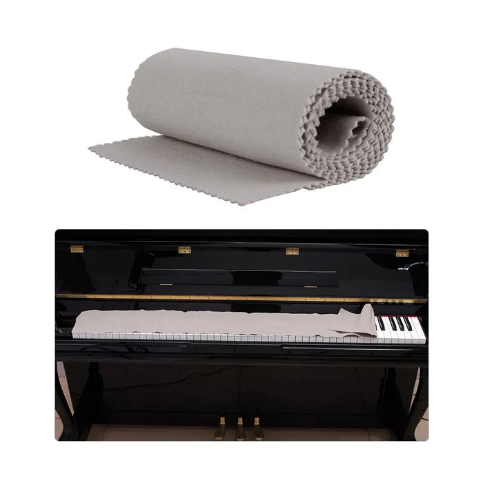 Piano Keyboard Cover 88 Protective Dirt-proof Soft Wool