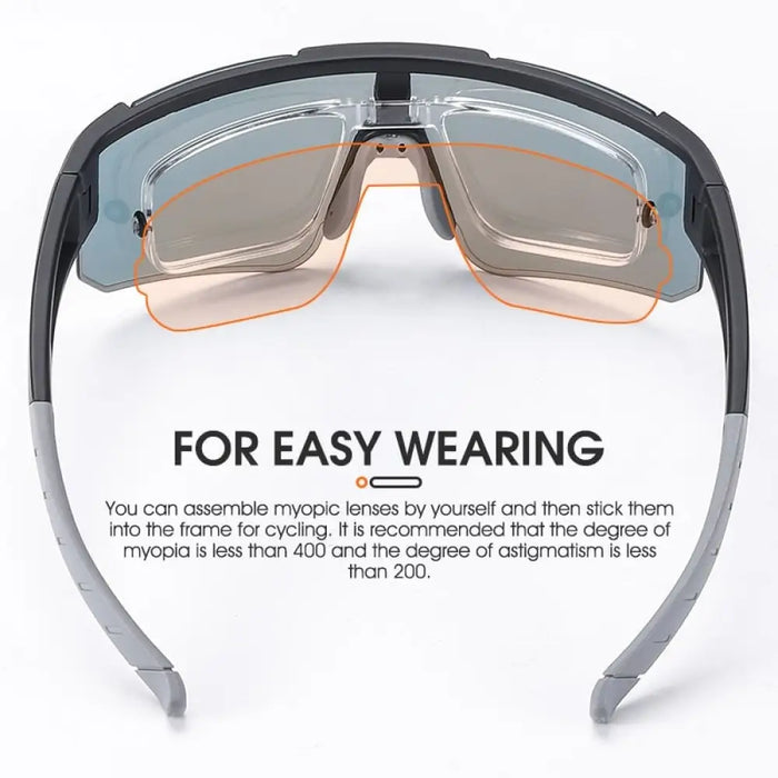 Polarized Cycling Glasses With 3 Lens