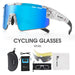 Polarized Cycling Glasses With 3 Lens