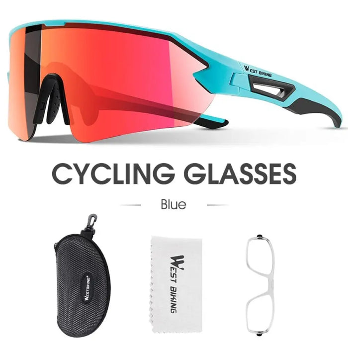 Polarized Cycling Glasses With 3 Lens