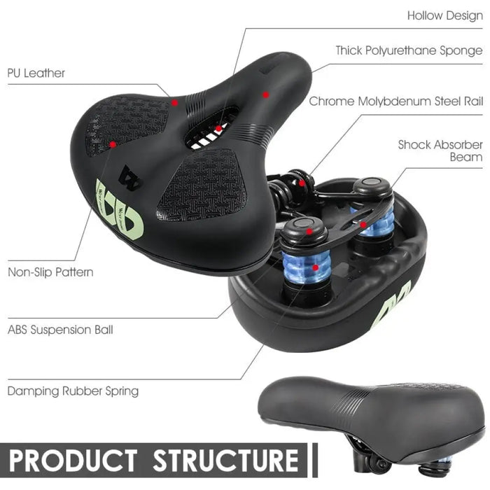 Polyurethane Sponge Bicycle Saddle