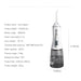 Portable Usb Charge 350ml Water Tank 5 Modes Dental Jet