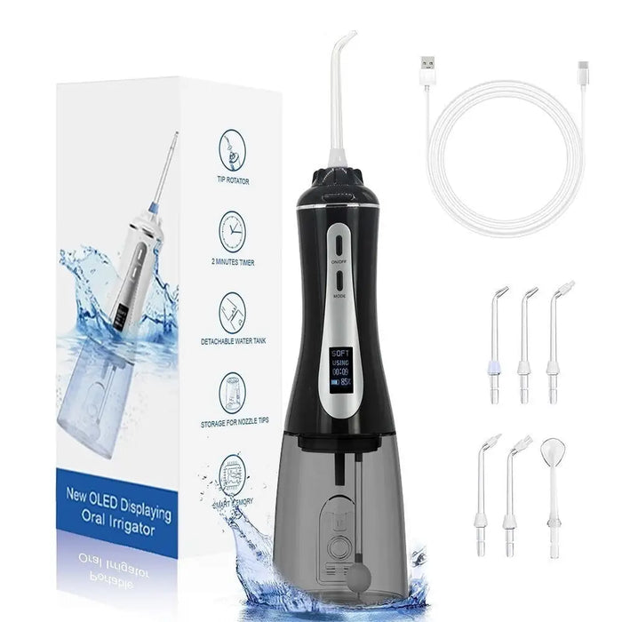 Portable Usb Charge 350ml Water Tank 5 Modes Dental Jet