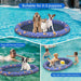 Portable Durable Fabric Inflatable Dog Swimming Float Raft