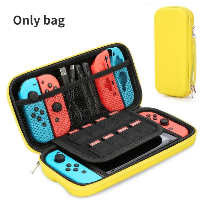 Portable Pu Gradient Carrying Case For Nintendo Switch Oled