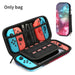 Portable Pu Gradient Carrying Case For Nintendo Switch Oled