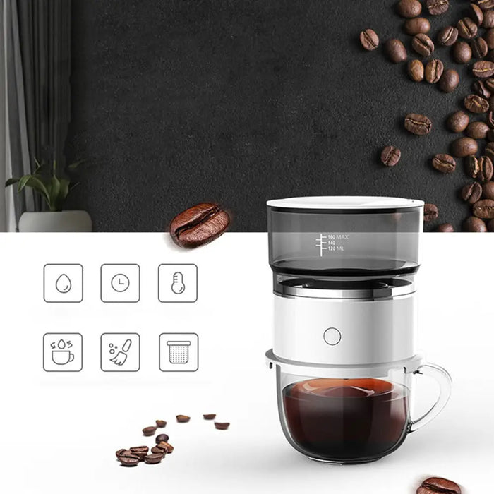 Portable Manual Drip Coffee Maker -battery Operated