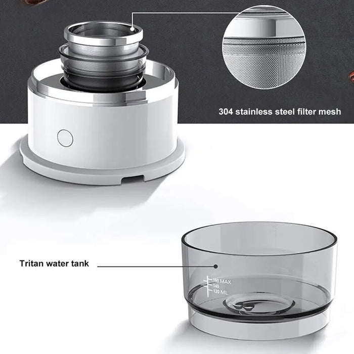 Portable Manual Drip Coffee Maker -battery Operated