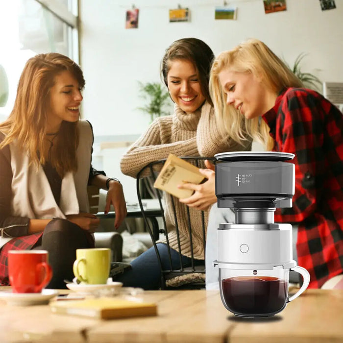 Portable Manual Drip Coffee Maker -battery Operated