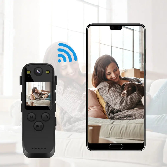 Portable Mini A31 Fhd 1080p Body Mounted Camera Wifi Closely