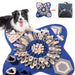 Portable Non-slip Feeding Snuffle Puzzle Mat For Dog Traning