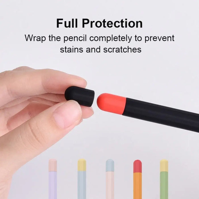 Portable Soft Silicone Touch Stylus Pen Protective Cover For