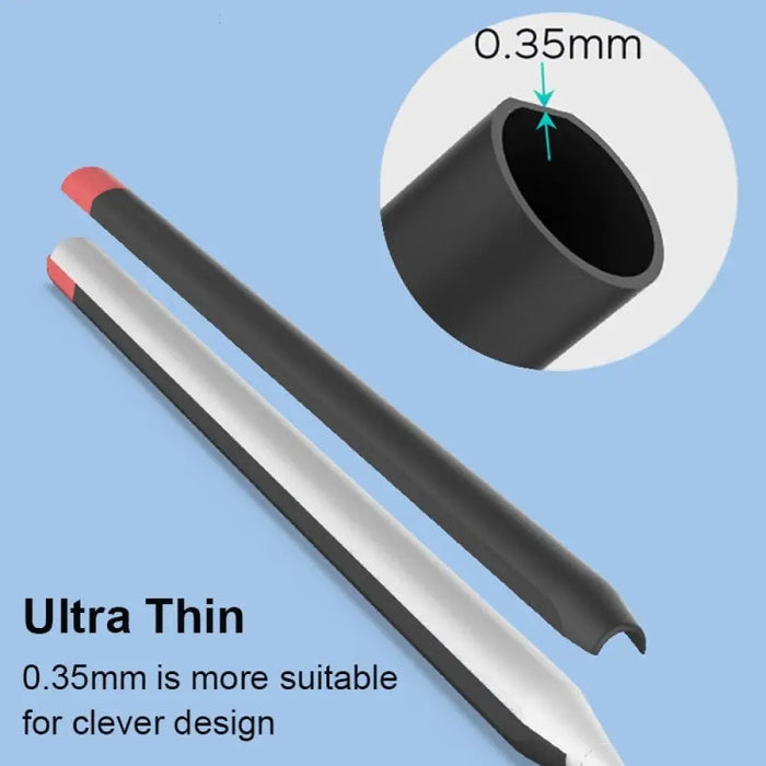 Portable Soft Silicone Touch Stylus Pen Protective Cover For