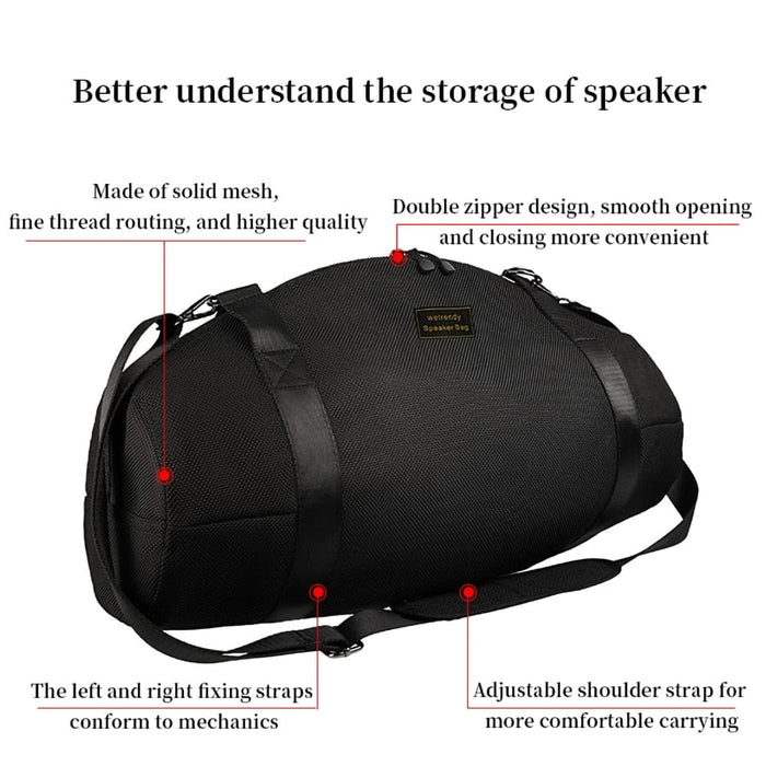 Jbl Boombox 2/3 Speaker Carrying Bag